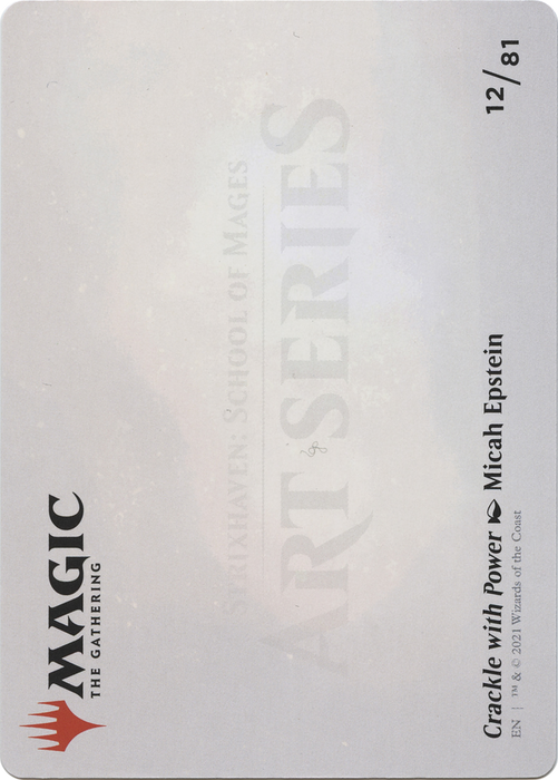 Crackle with Power // Crackle with Power (ASTX-012) - common (Borderless) - Foil