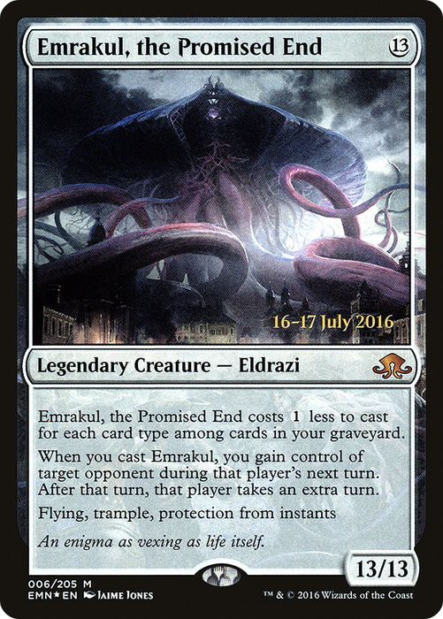 Emrakul, the Promised End (PRE-06S) - mythic - Foil