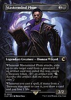 Mastermind Plum (CLU-003) - rare (Borderless)