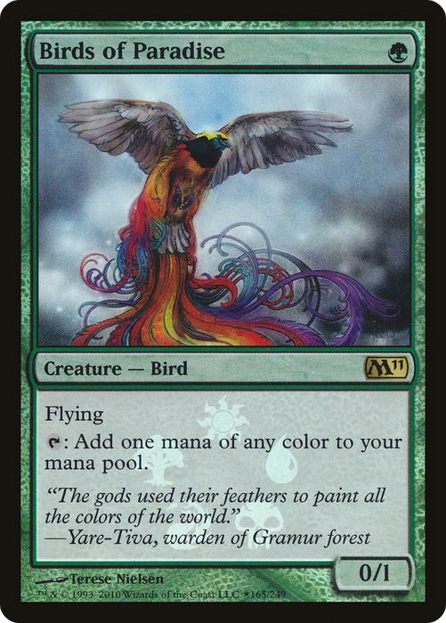 Birds of Paradise (BABP-165★) - rare - Foil