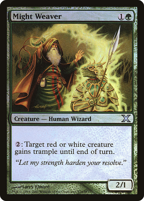 Might Weaver (10E-278★) - uncommon - Foil