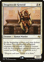 Dragonscale General (FRF-011) - rare - Foil