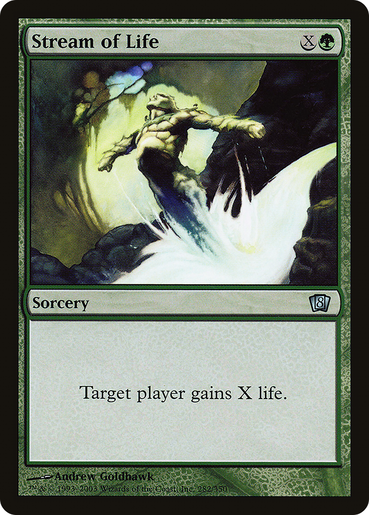 Stream of Life (8ED-282★) - uncommon - Foil