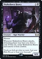 Shakedown Heavy (PRE-95S) - rare - Foil