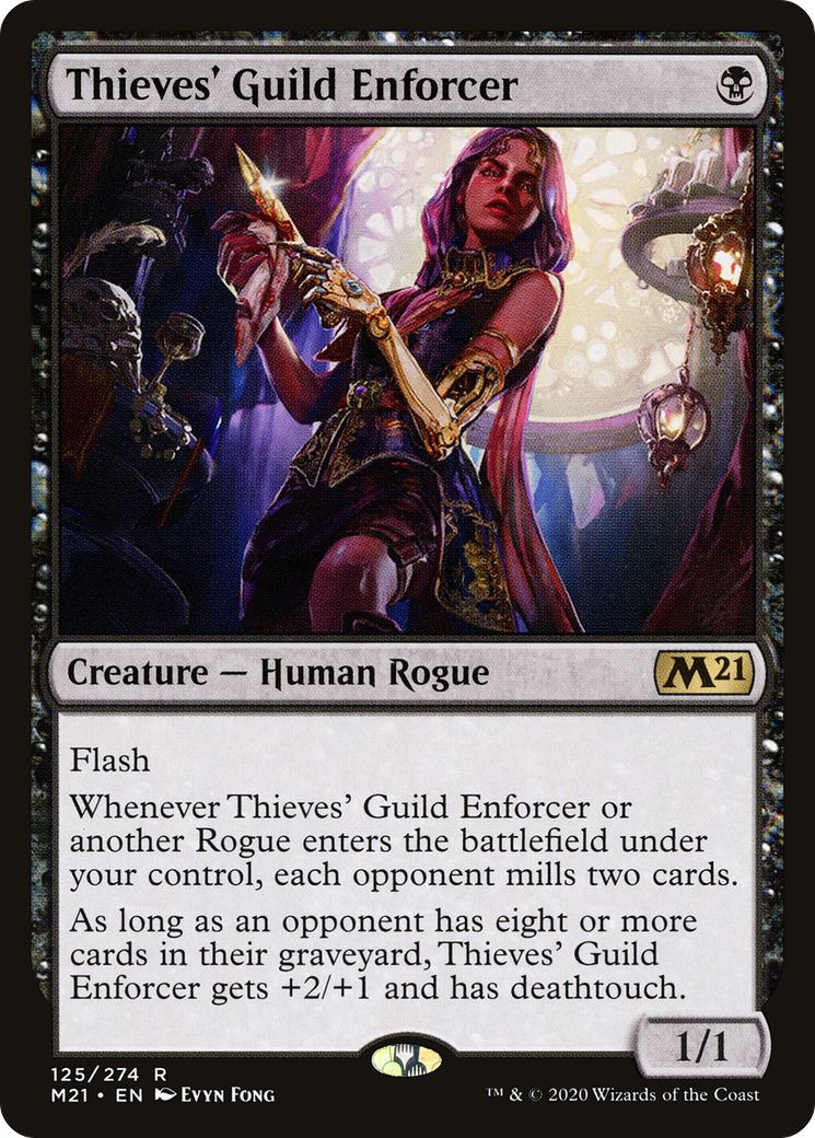 Thieves' Guild Enforcer (M21-125) - rare - Foil