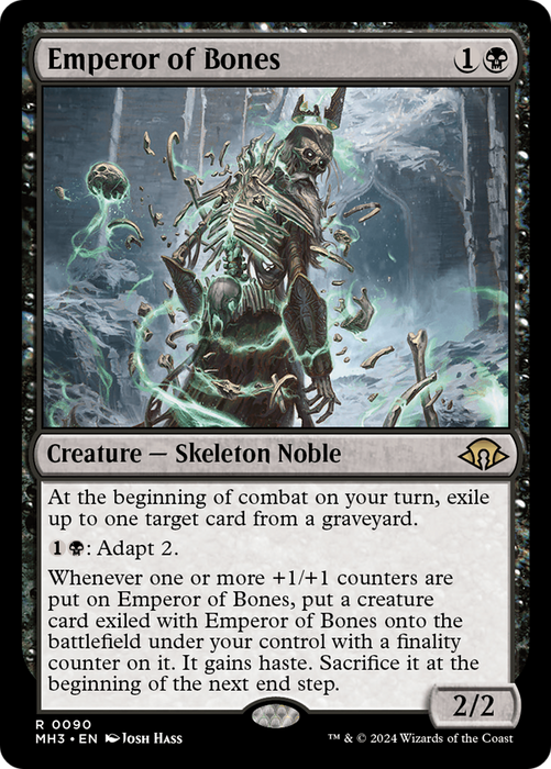 Emperor of Bones (MH3-090) - rare - Foil