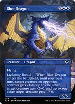 Blue Dragon (AFR-289) - uncommon (Borderless)