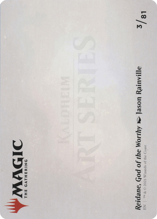 Reidane, God of the Worthy // Reidane, God of the Worthy (AKHM-003) - common (Borderless)