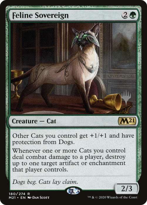 Feline Sovereign (PPM21-180P) - rare