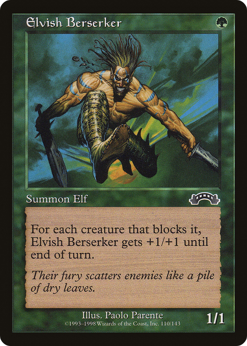 Elvish Berserker (EXO-110) - common
