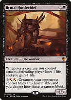 Brutal Hordechief (C16-108) - mythic