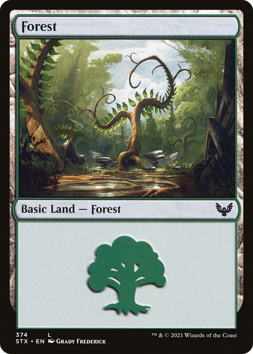 Forest (STX-374) - common - Foil