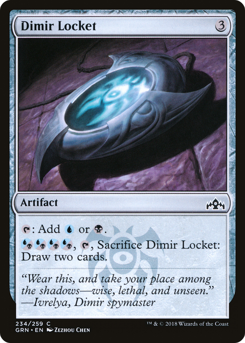 Dimir Locket (GRN-234) - common