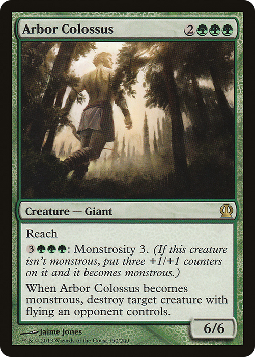 Arbor Colossus (THS-150) - rare - Foil