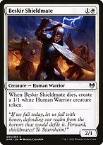 Beskir Shieldmate (KHM-004) - common - Foil