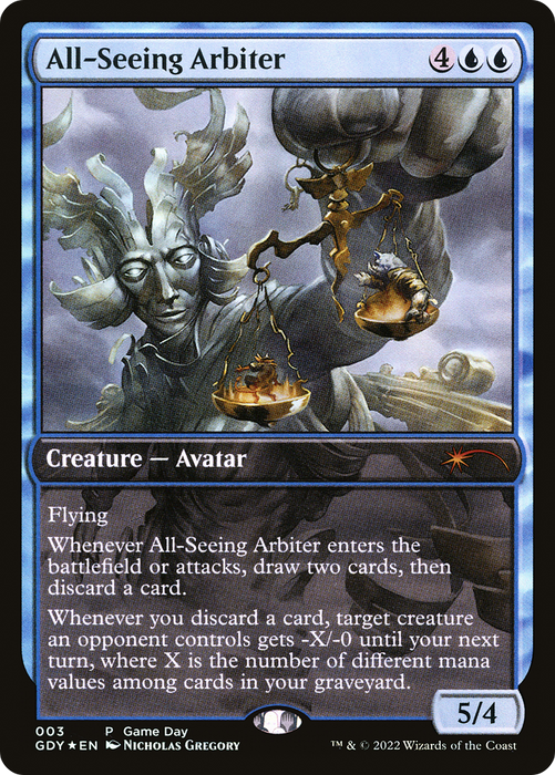 All-Seeing Arbiter (GAME-003) - mythic - Foil