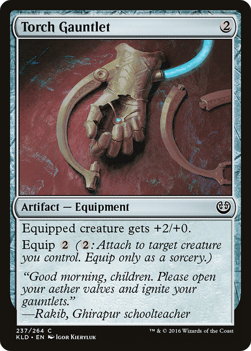 Torch Gauntlet (KLD-237) - common - Foil