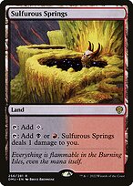Sulfurous Springs (DMU-256) - rare - Foil