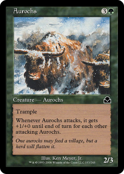 Aurochs (ME2-153) - common