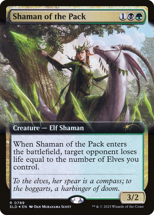 Shaman of the Pack (SLD-789) - rare: (Extended Art) - Foil