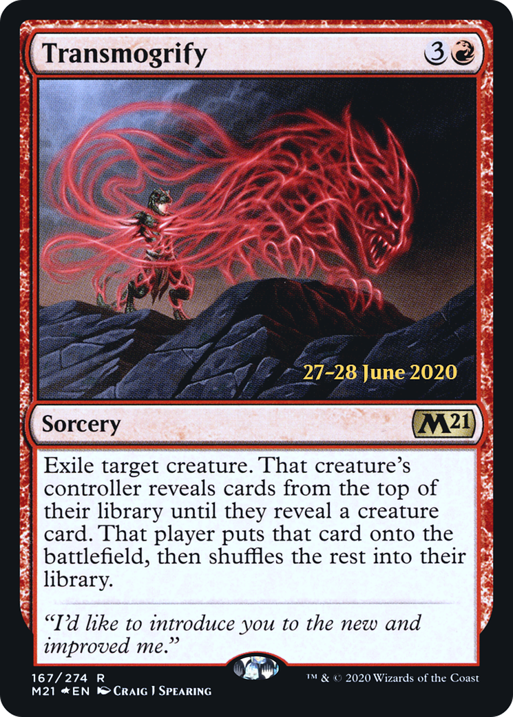 Transmogrify (PRE-167S) - rare - Foil