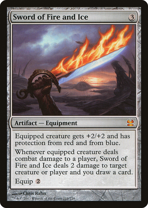 Sword of Fire and Ice (MMA-216) - mythic - Foil