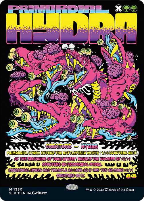 Primordial Hydra (SLD-1330) - mythic (Borderless) - Foil