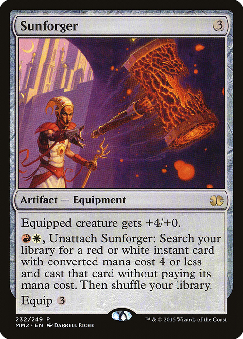 Sunforger (MM2-232) - rare - Foil