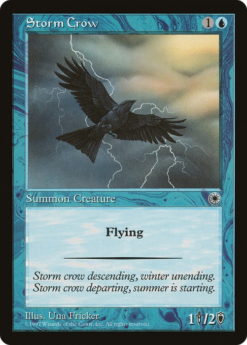 Storm Crow (POR-069) - common