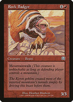 Rock Badger (MMQ-210) - uncommon - Foil