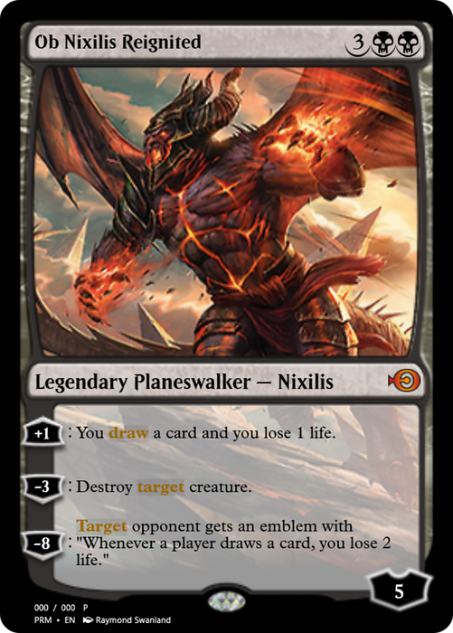 Ob Nixilis Reignited (PRM-62509) - mythic - Foil