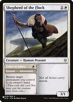 Shepherd of the Flock // Usher to Safety (LIST-ELD-28) - uncommon