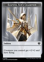 Elspeth, Sun's Champion Emblem (TCMM-080) - common