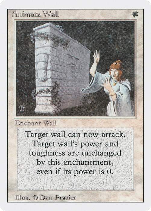 Animate Wall (3ED-001) - rare