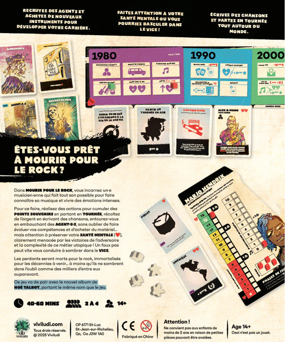 Mourir pour le Rock (français)