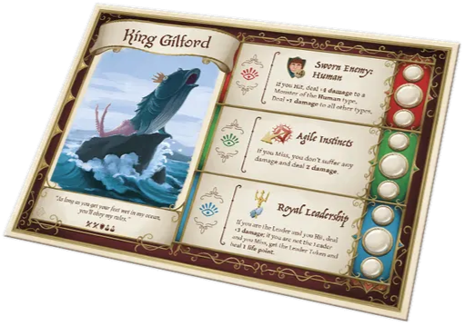 Dungeon Fighter: Second Edition - King Gilford Promo Hero (English)