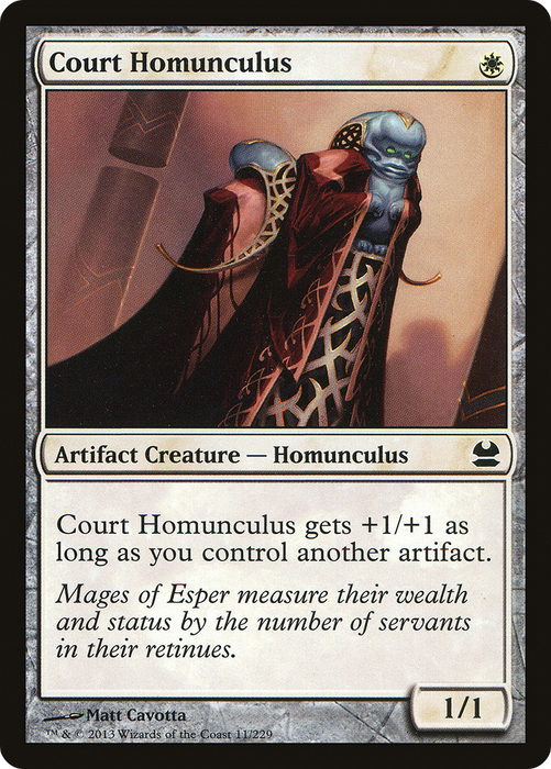 Court Homunculus (MMA-011) - common - Foil