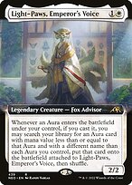 Light-Paws, Emperor's Voice (NEO-439) - rare: (Extended Art)