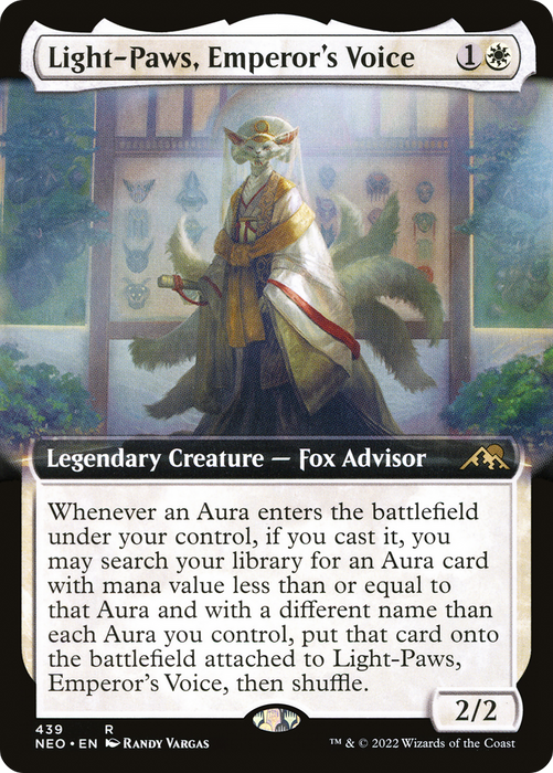 Light-Paws, Emperor's Voice (NEO-439) - rare: (Extended Art)