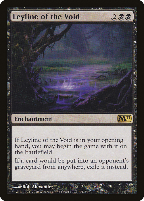 Leyline of the Void (M11-101) - rare - Foil