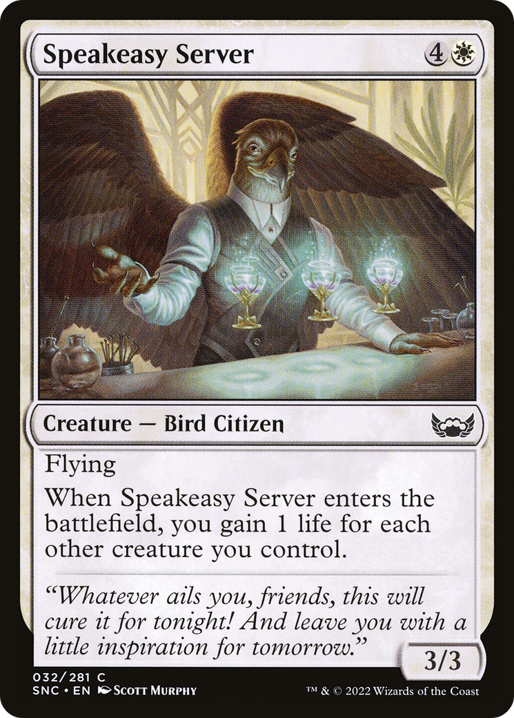 Speakeasy Server (SNC-032) - common