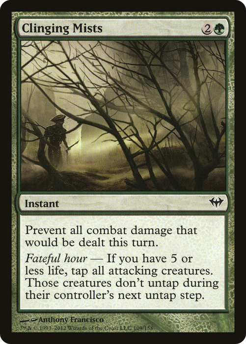 Clinging Mists (DKA-109) - common - Foil