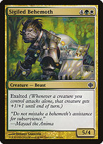 Sigiled Behemoth (ARB-079) - common - Foil