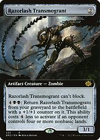 Razorlash Transmogrant (BRO-333) - rare: (Extended Art)