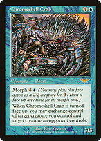 Chromeshell Crab (LGN-032) - rare
