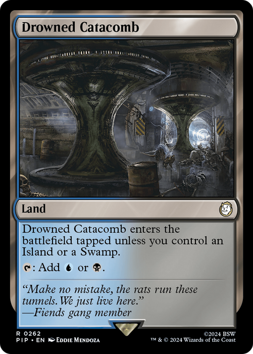 Drowned Catacomb (PIP-262) - rare - Foil
