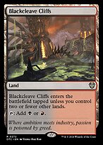 Blackcleave Cliffs (OTC-272) - rare
