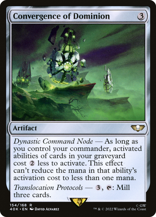 Convergence of Dominion (40K-154) - rare