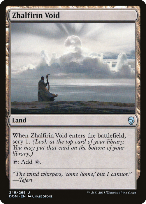 Zhalfirin Void (DOM-249) - uncommon - Foil