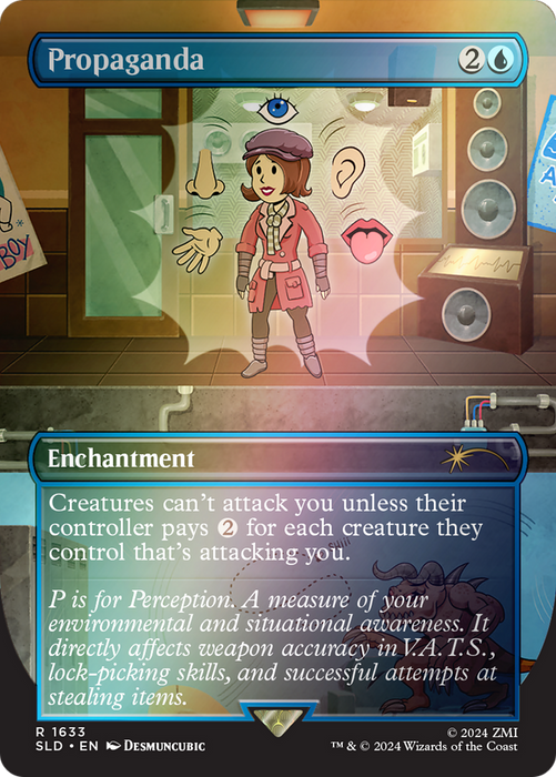 Propaganda (SLD-1633★) - rare (Borderless) - Foil